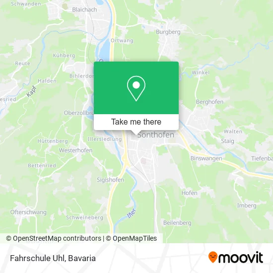 Карта Fahrschule Uhl