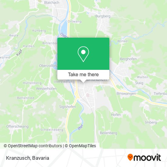 Карта Kranzusch