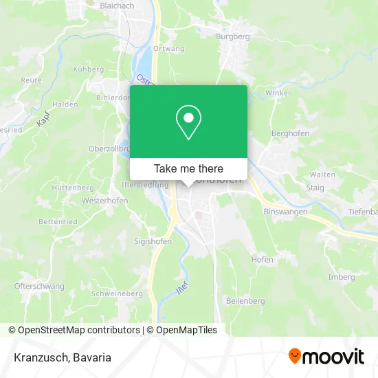 Карта Kranzusch