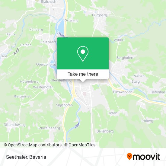 Карта Seethaler