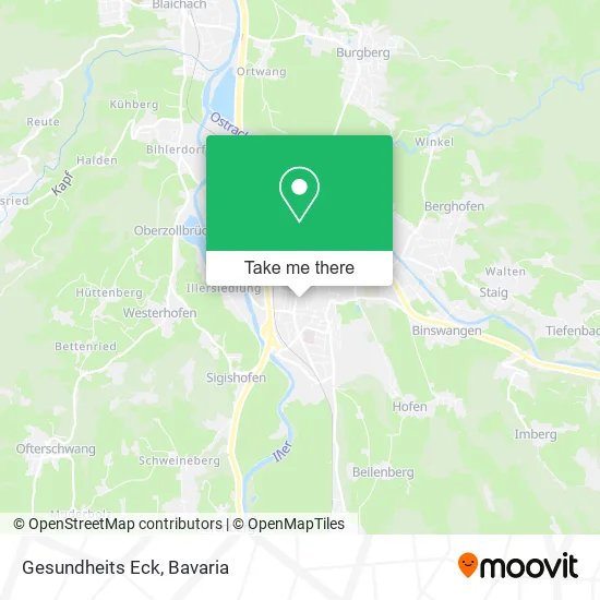 Карта Gesundheits Eck