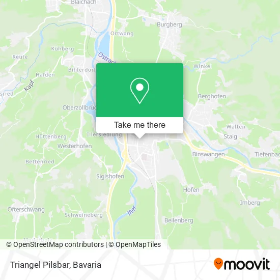 Карта Triangel Pilsbar