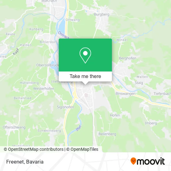 Карта Freenet