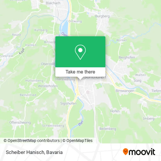 Карта Scheiber Hanisch
