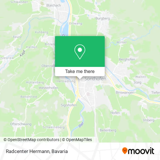 Карта Radcenter Hermann