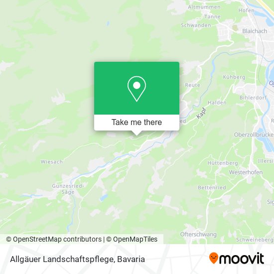 Allgäuer Landschaftspflege map