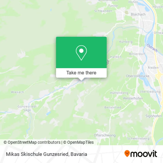 Карта Mikas Skischule Gunzesried