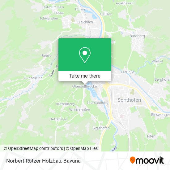 Norbert Rötzer Holzbau map