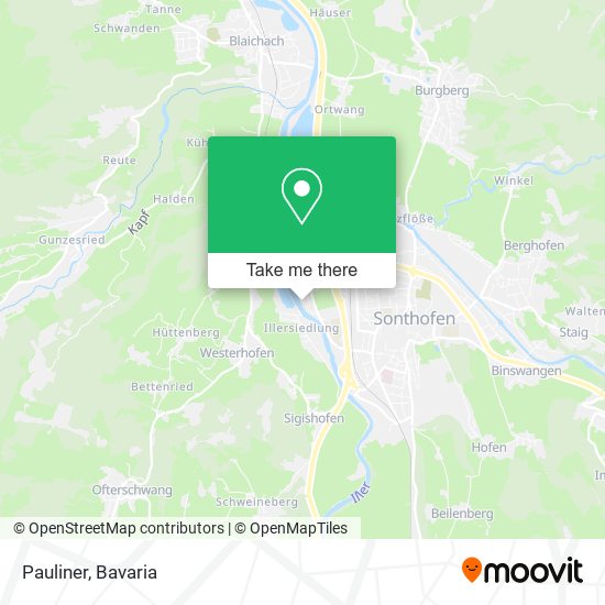 Карта Pauliner