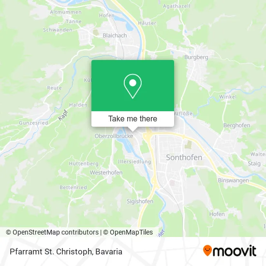 Карта Pfarramt St. Christoph