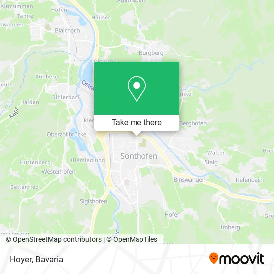 Карта Hoyer