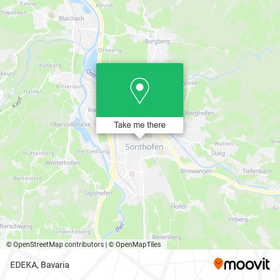 EDEKA map