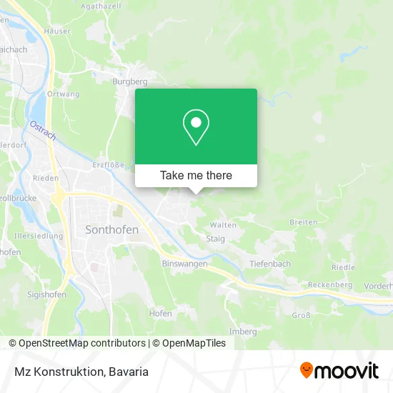 Карта Mz Konstruktion