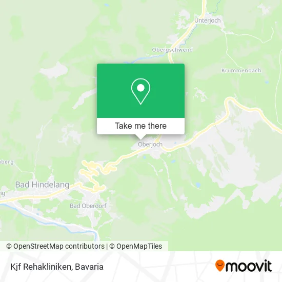 Карта Kjf Rehakliniken