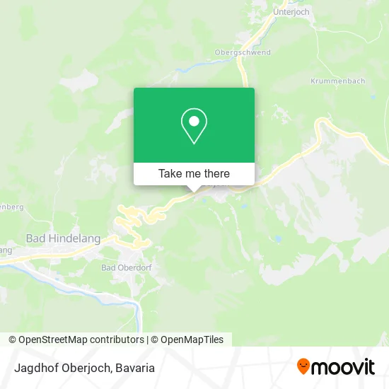 Jagdhof Oberjoch map