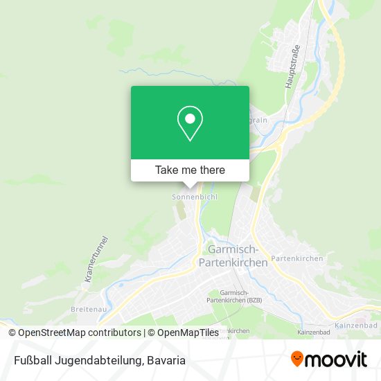 Fußball Jugendabteilung map