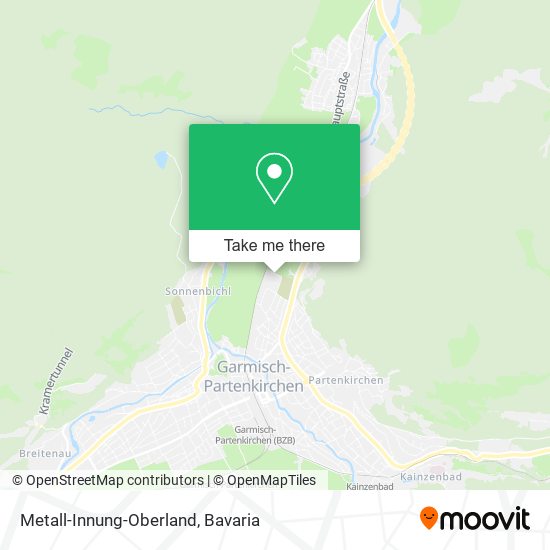 Metall-Innung-Oberland map