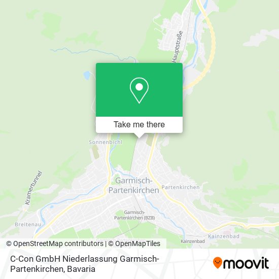 C-Con GmbH Niederlassung Garmisch-Partenkirchen map