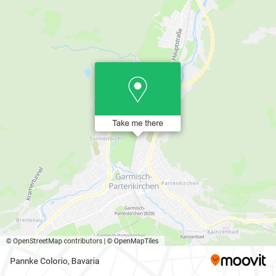 Карта Pannke Colorio