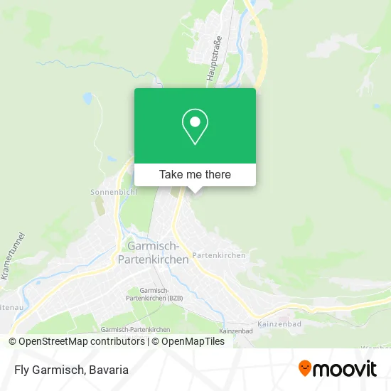 Карта Fly Garmisch