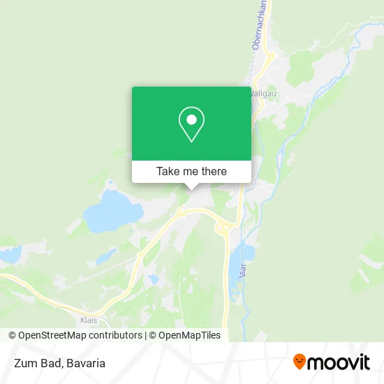 Карта Zum Bad
