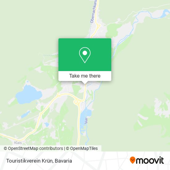 Touristikverein Krün map