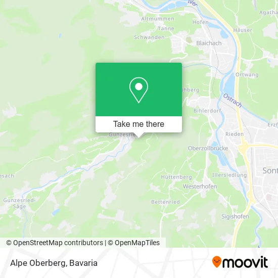 Карта Alpe Oberberg