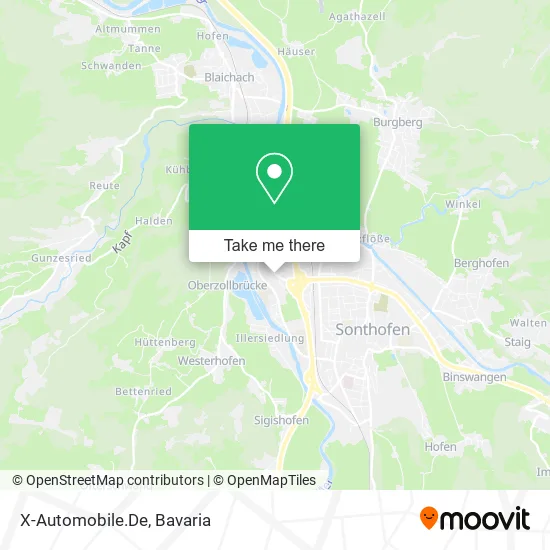 Карта X-Automobile.De