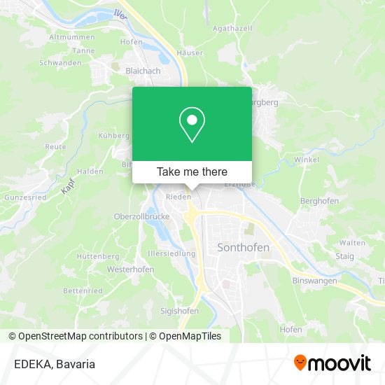 EDEKA map