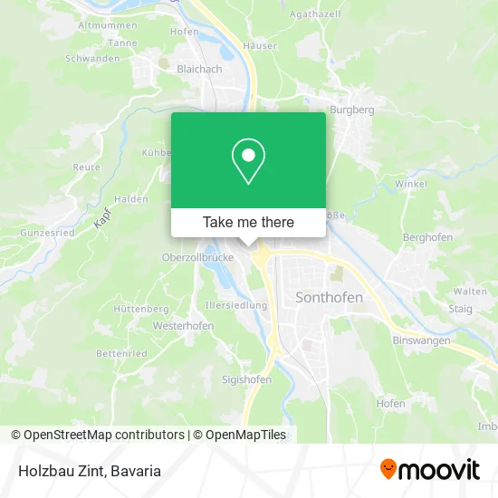 Карта Holzbau Zint