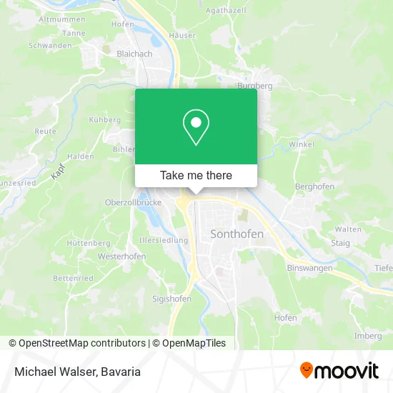 Карта Michael Walser