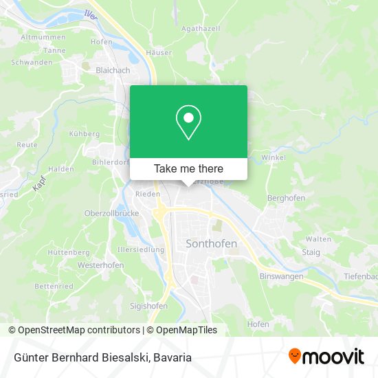 Günter Bernhard Biesalski map