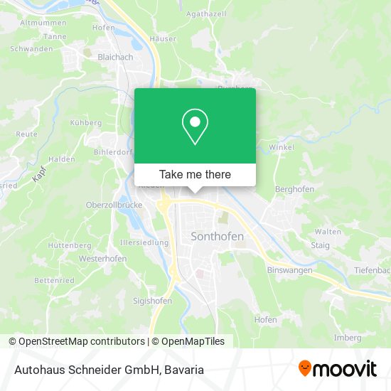 Autohaus Schneider GmbH map