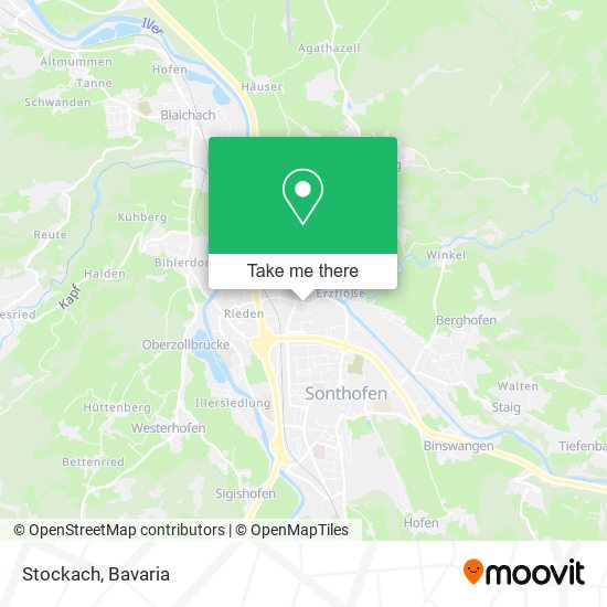 Карта Stockach