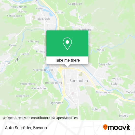 Карта Auto Schröder