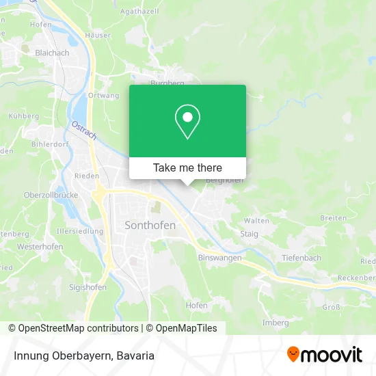 Innung Oberbayern map