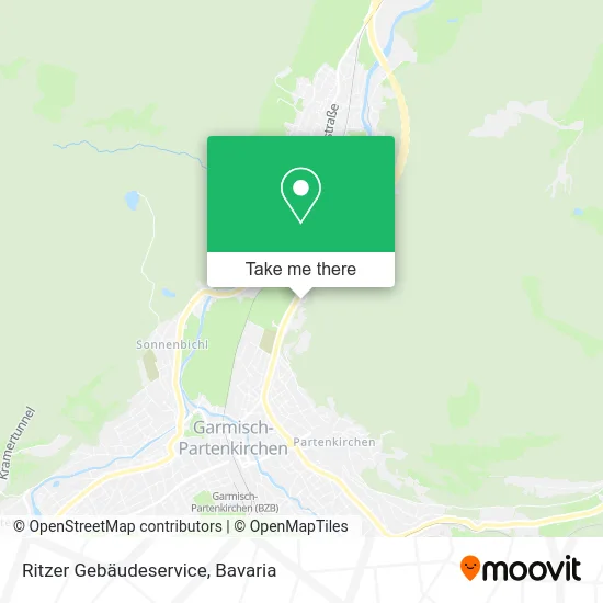 Ritzer Gebäudeservice map