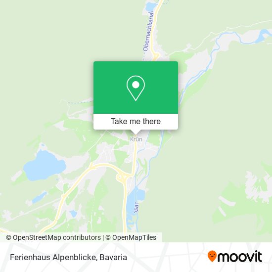 Ferienhaus Alpenblicke map