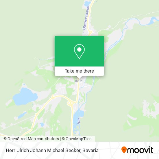 Herr Ulrich Johann Michael Becker map
