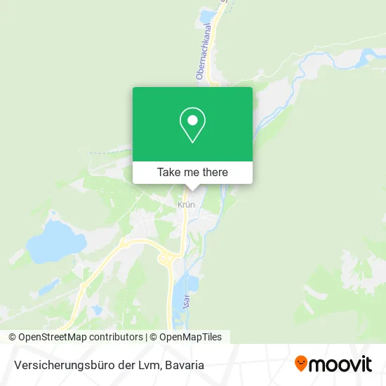 Карта Versicherungsbüro der Lvm