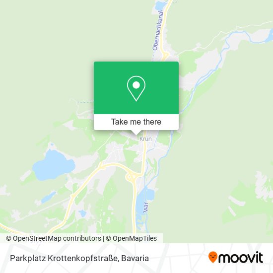 Parkplatz Krottenkopfstraße map