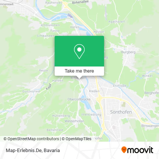 Карта Map-Erlebnis.De