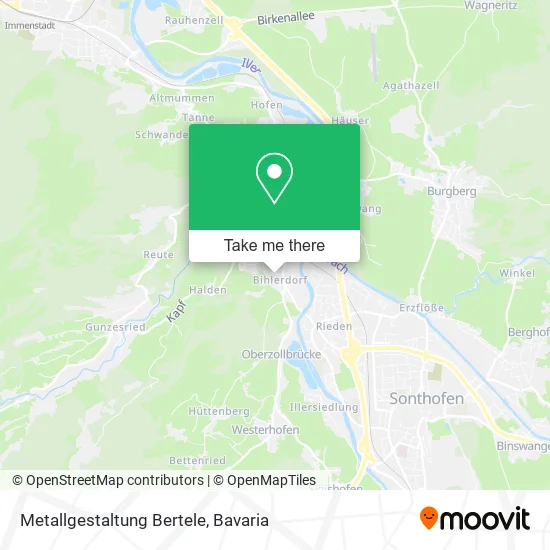 Карта Metallgestaltung Bertele