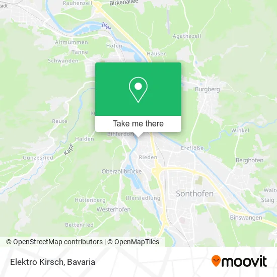 Карта Elektro Kirsch