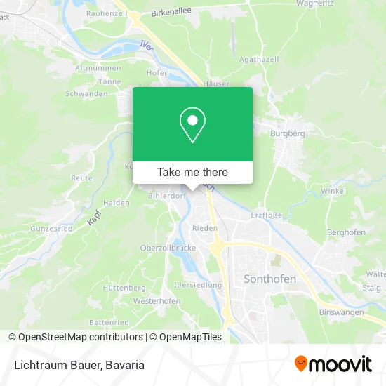 Карта Lichtraum Bauer