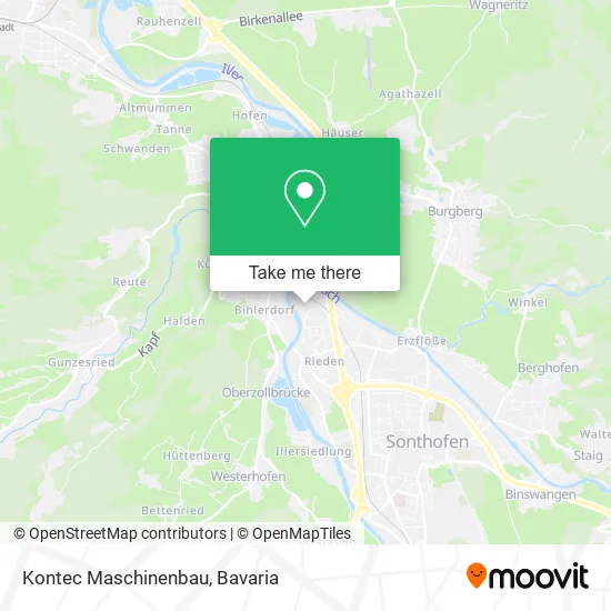 Kontec Maschinenbau map