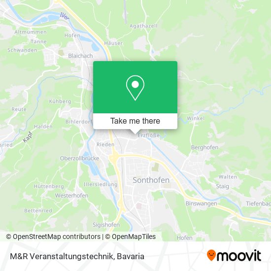 Карта M&R Veranstaltungstechnik