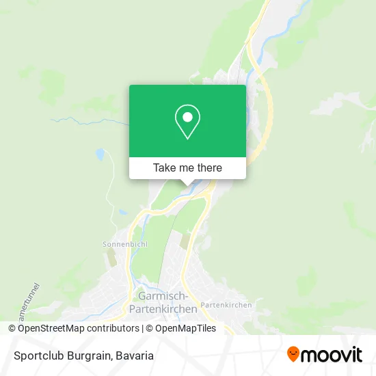 Карта Sportclub Burgrain