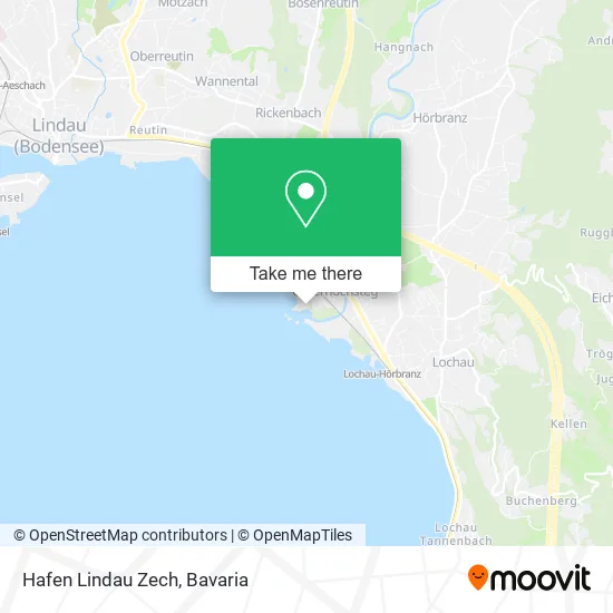 Карта Hafen Lindau Zech
