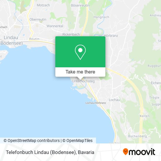 Telefonbuch Lindau (Bodensee) map